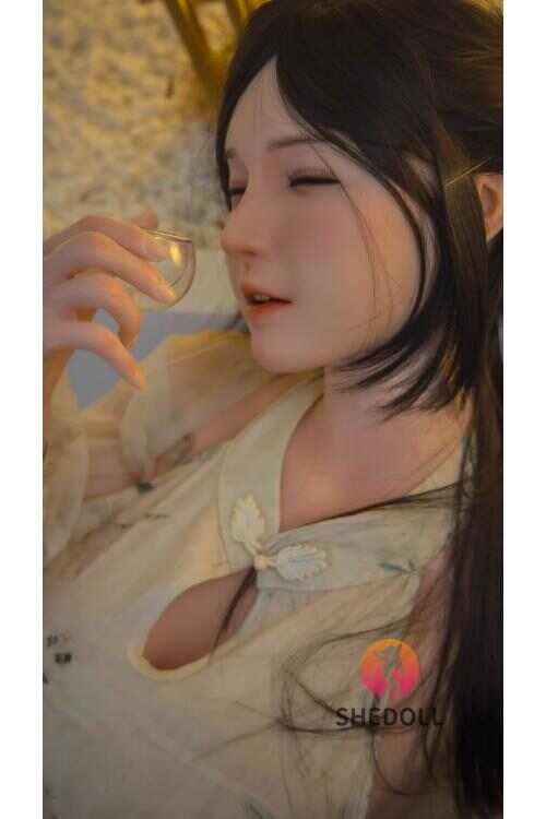 SHEDOLL 夢|165cm｜E罩杯古典美女・碎花無袖裙 | 白皙魅惑・加熱＋植毛 | 宅男夢中情人